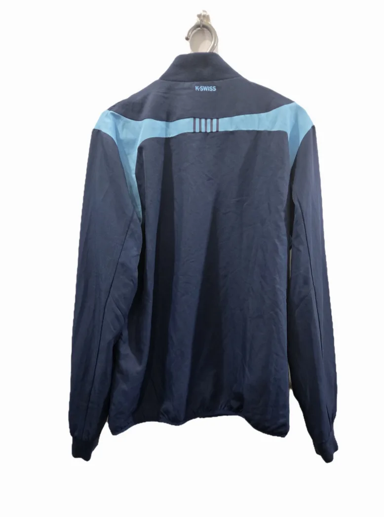 BNWTT Men's K-Swiss Warm Up Jacket Size L image indicator(8)