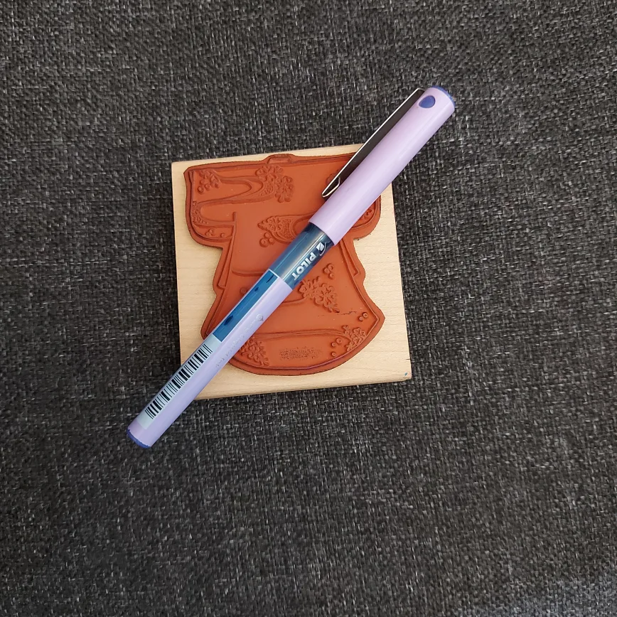 Kimono Rubber Stamp image indicator(4)
