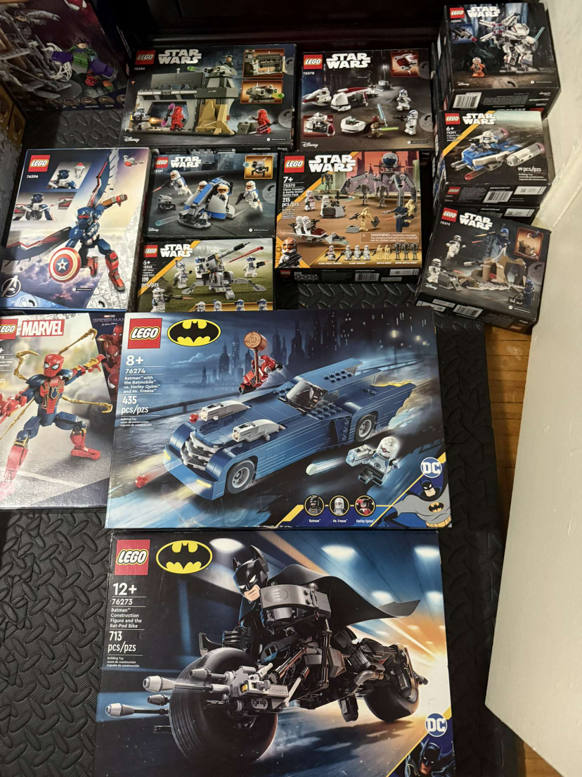 Bulk LEGO Lot - Star Wars, Marvel, DC, Technic - photo 3
