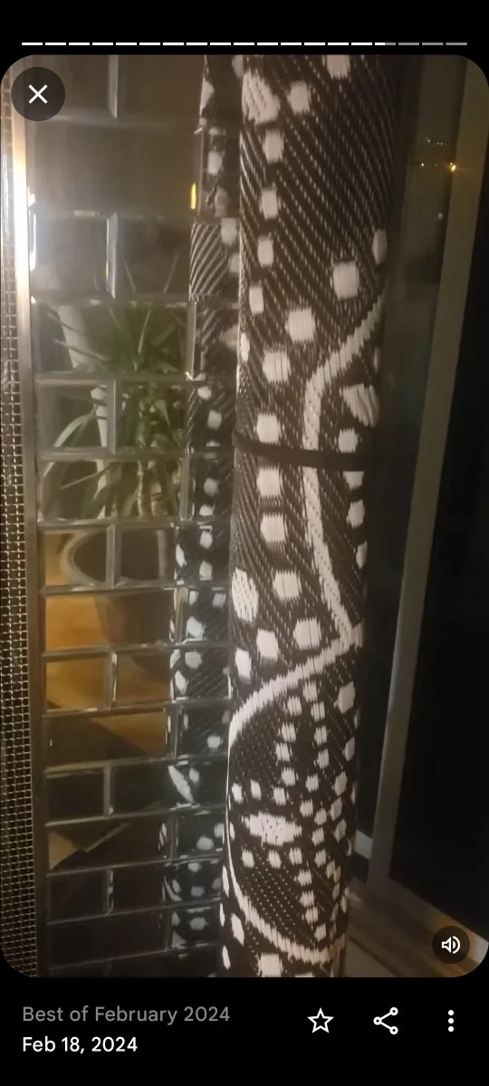 Black and White Outdoor Rugs image indicator(3)