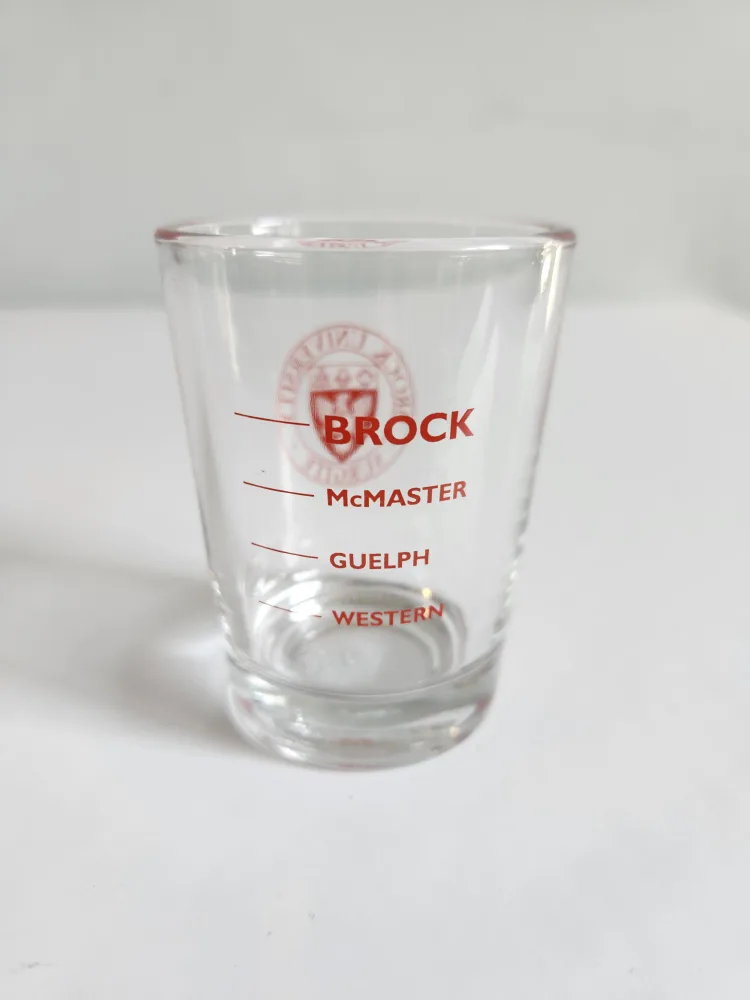 Brock University 2oz Shot Glass image indicator(2)