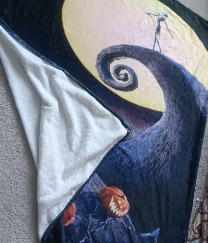 Nightmare Before Christmas Fleece Blanket image indicator(3)