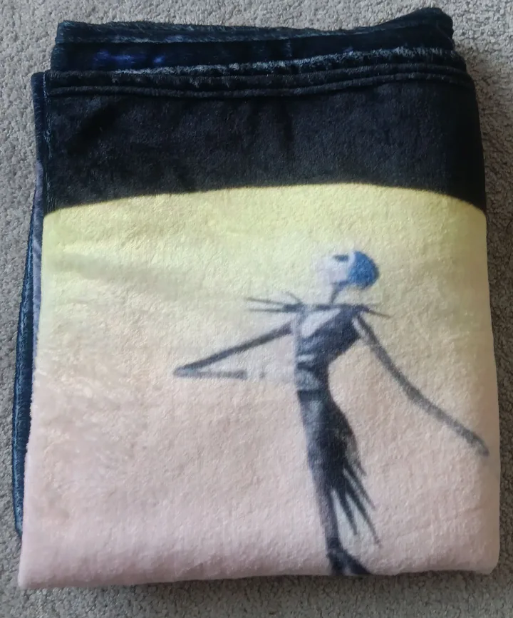 Nightmare Before Christmas Fleece Blanket image indicator(4)