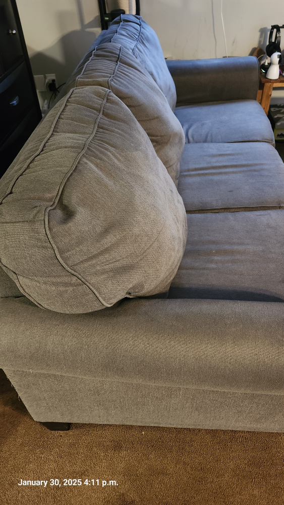 Grey Fabric Sofa