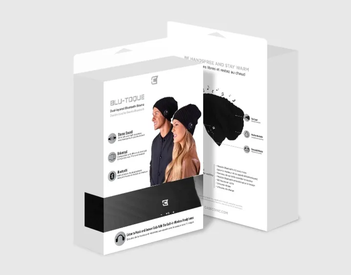 Brand New Black Bluetooth Beanie image indicator(2)