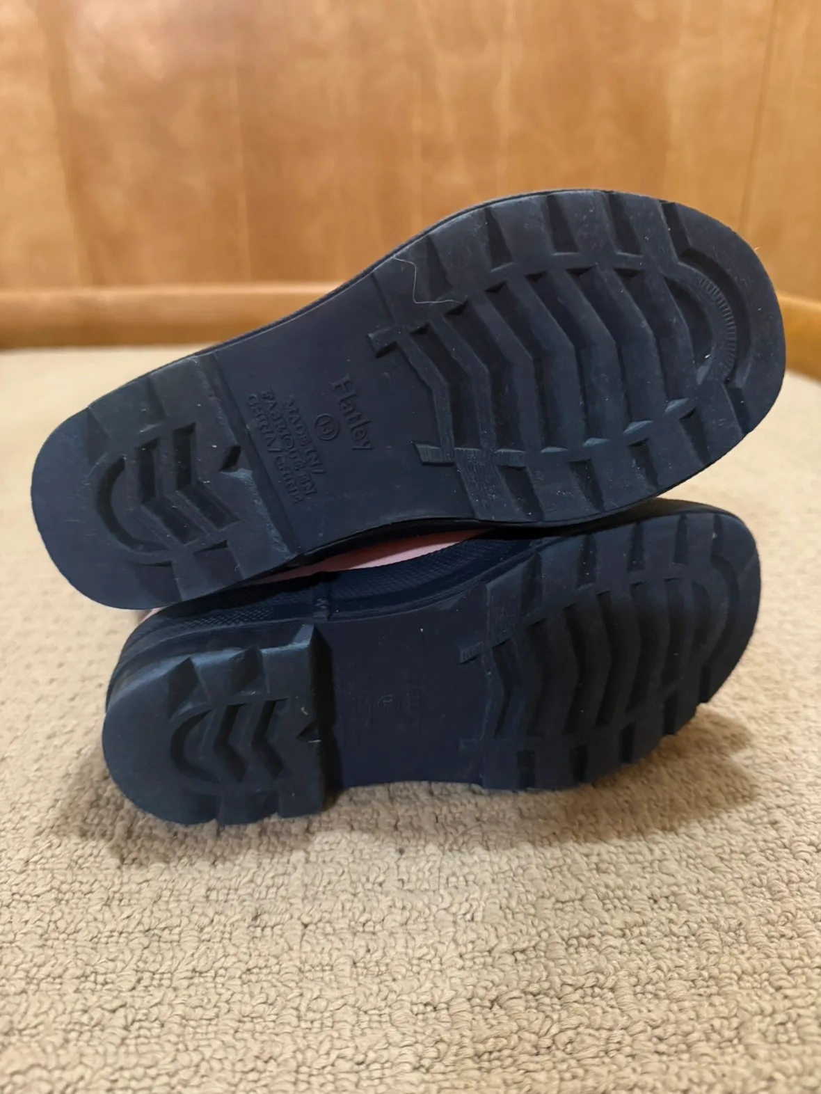 Hatley Pink Rubber Boots - Size 13 🏈 image indicator(4)