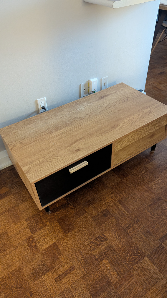 Mid-Century Modern Coffee Table with Storage