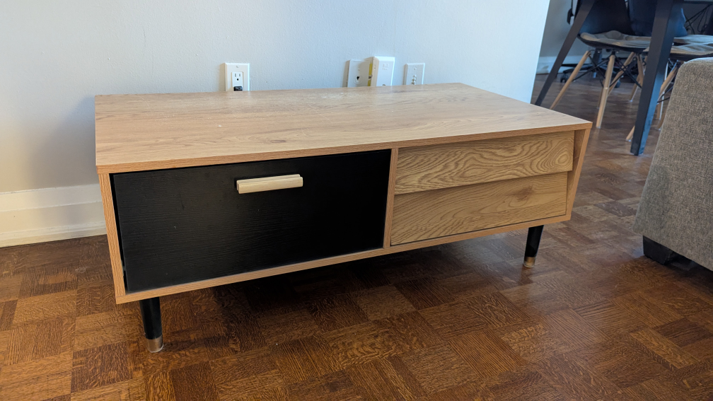 Mid-Century Modern Coffee Table with Storage - photo 2