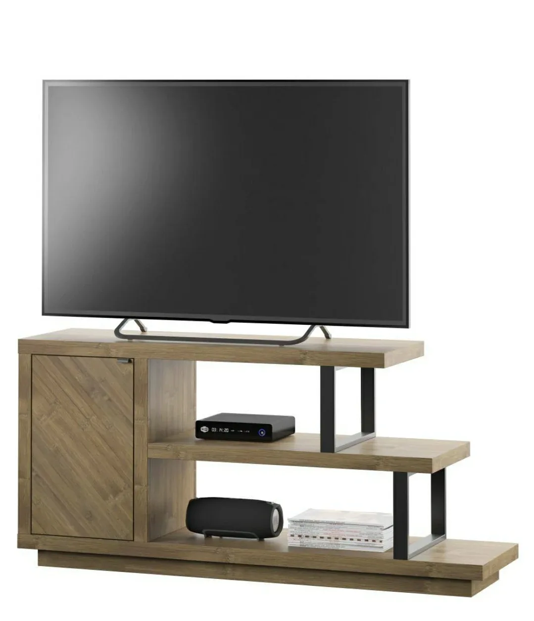 Twin Star Home  Wood Media Console *PRICE REDUCED * image indicator(6)