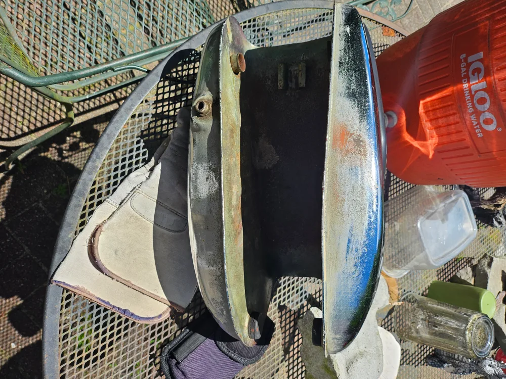 1968 YAMAHA YL2 GAS TANK image indicator(6)