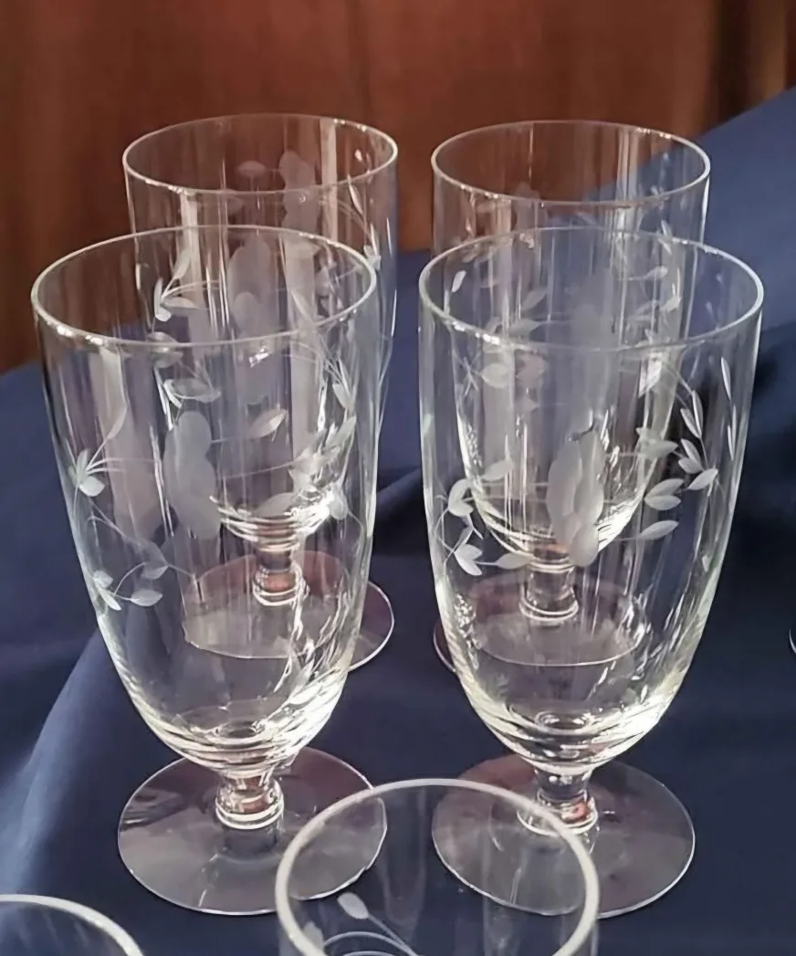 Vintage Princess House Heritage pattern Stemware image indicator(2)