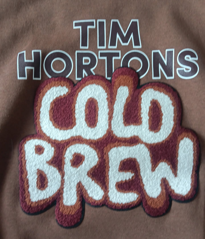 Tim Hortons Cold Brew Brown Crewneck Sweatshirt
