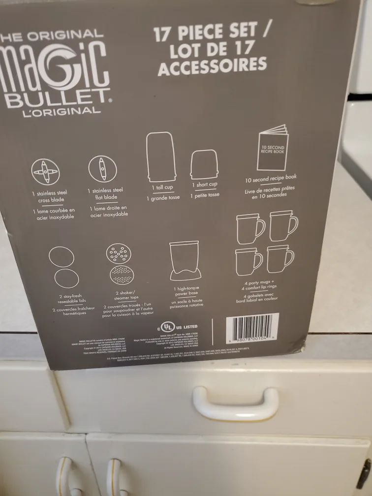 Magic Bullet Original 17-Piece Set Blender image indicator(5)