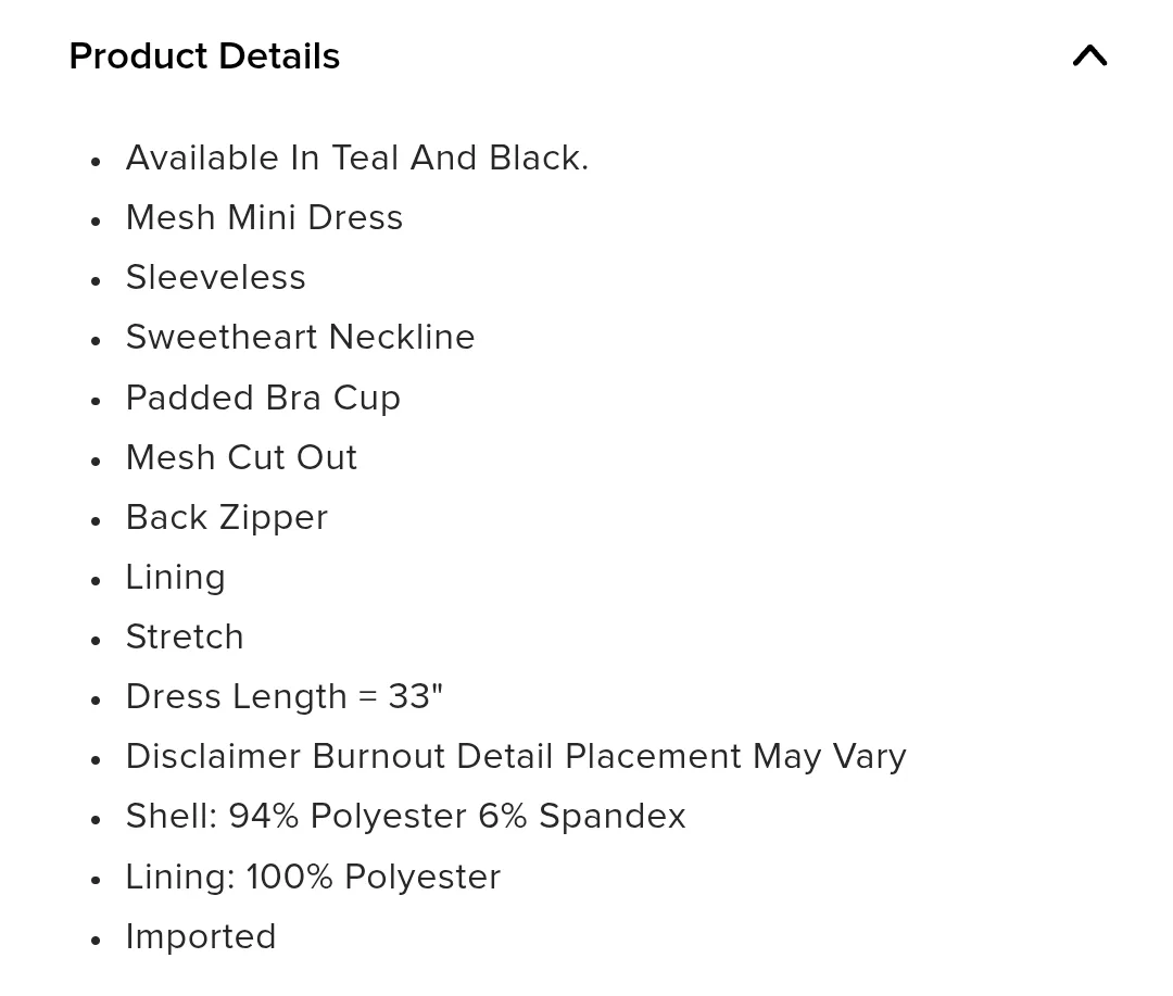 Black Velvet Mini Dress with Mesh Cutout image indicator(4)