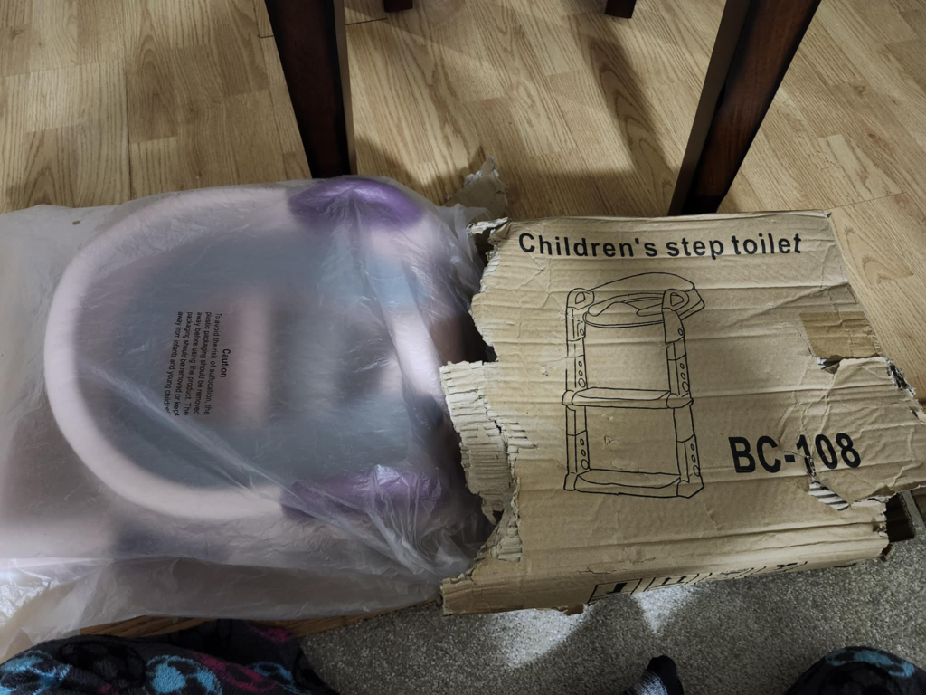 Children's Step Stool Toilet Trainer Potty 🏈 - photo 4