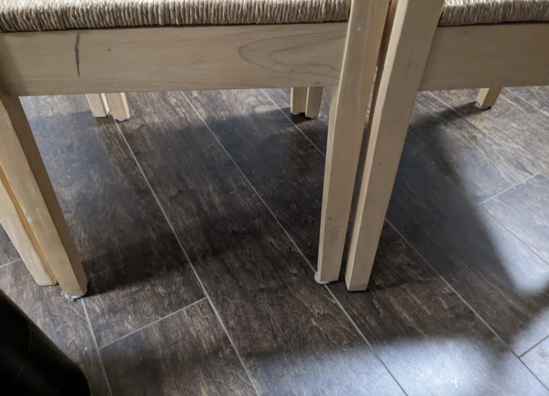 3 wooden Rattan chairs image indicator(4)