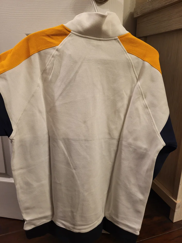 Lacoste Colour-Block 1/4 Zip Shirt for sale. image indicator(6)