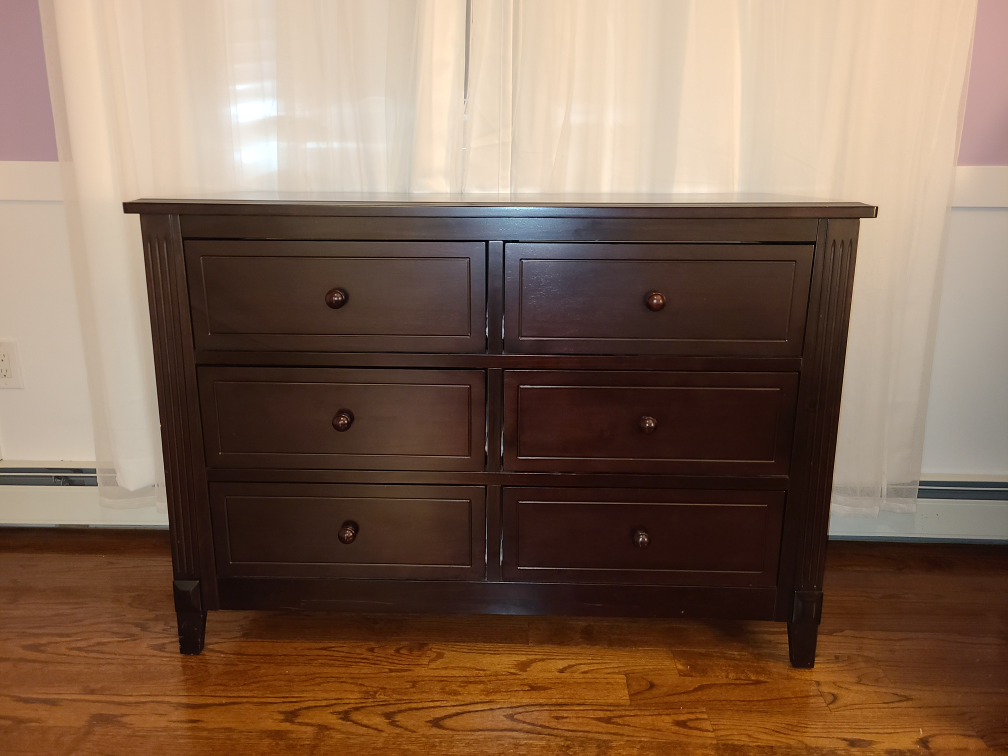 Sorelle Berkley Espresso 6-in-1 Dresser