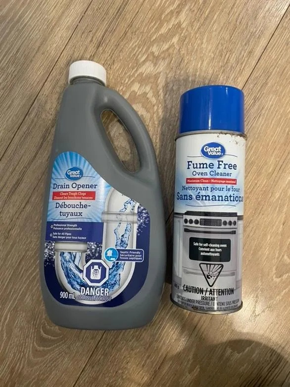 #freecycle Great Value Drain Opener & Fume Free Oven Cleaner thumbnail