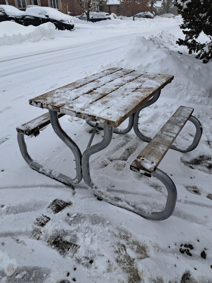 picnic table