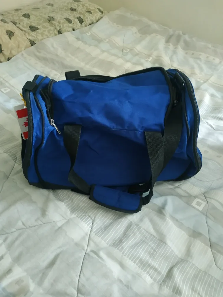 Eagle Trail Blue Duffle Bag 🏈 image indicator(2)
