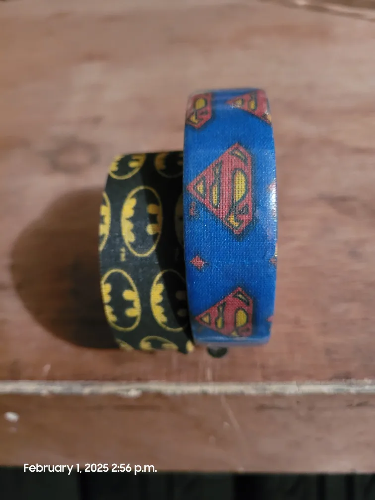 Renfrew DC Comics Hockey Tape - Superman & Batman thumbnail