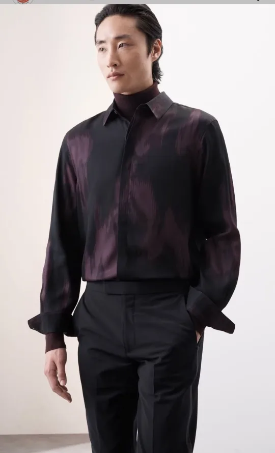 Autograph Men's Abstract Print Shirt image indicator(2)