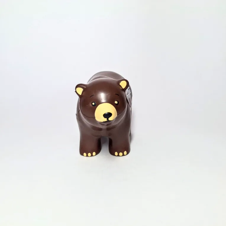 Brown "Dare to Care" Bear Squish Toy • #freecycle 🌱 image indicator(2)