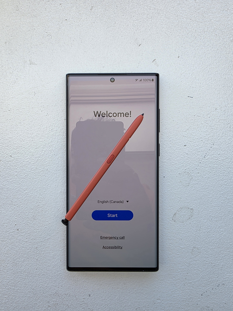 Samsung Galaxy S22 Ultra 256GB - Coral - Mint - Unlocked - photo 2