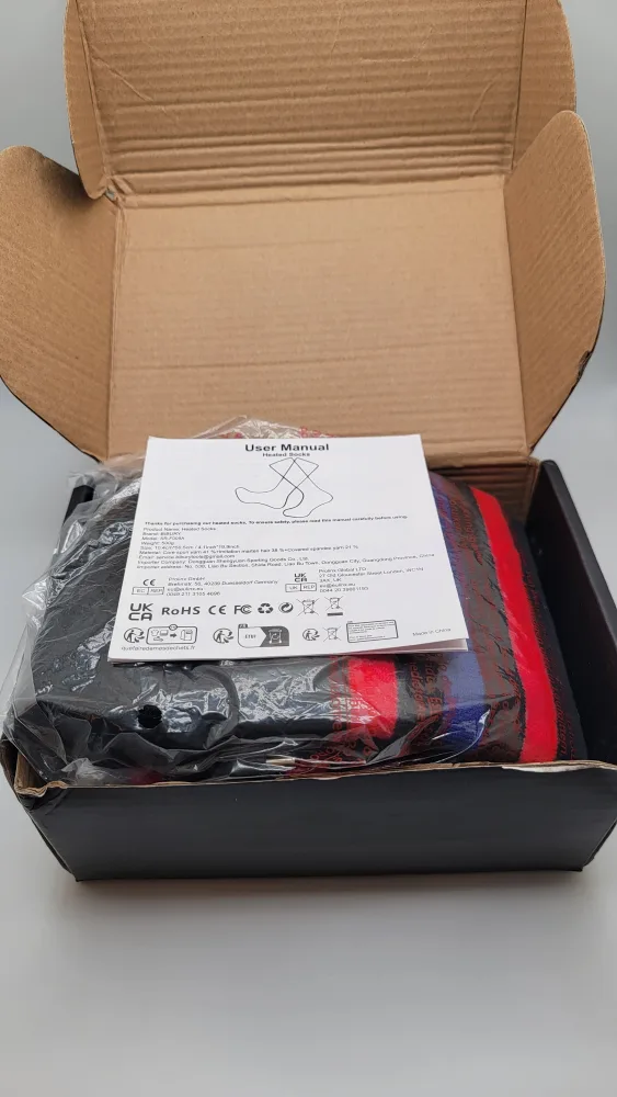 Heated Socks - 5000mAh Rechargeable, 8H Warmth! 🏈 image indicator(4)