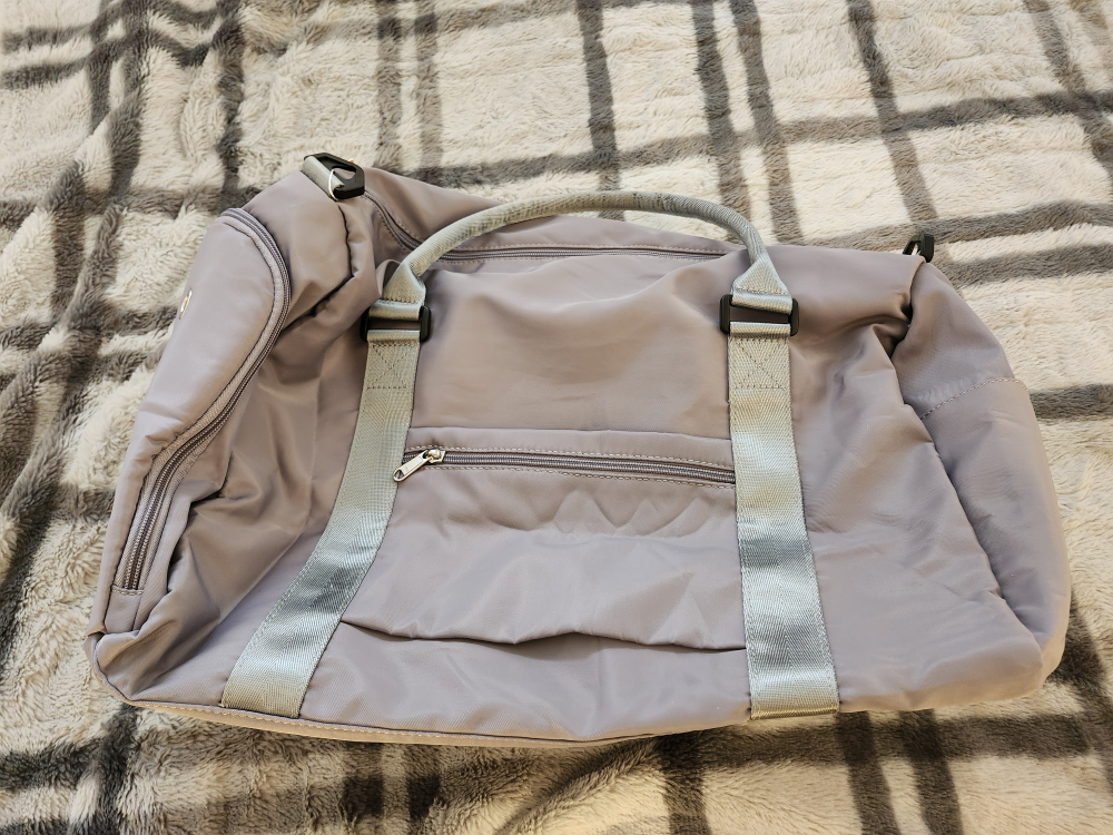 Travel/Gym Duffle Bag with Shoe Compartment - photo 3