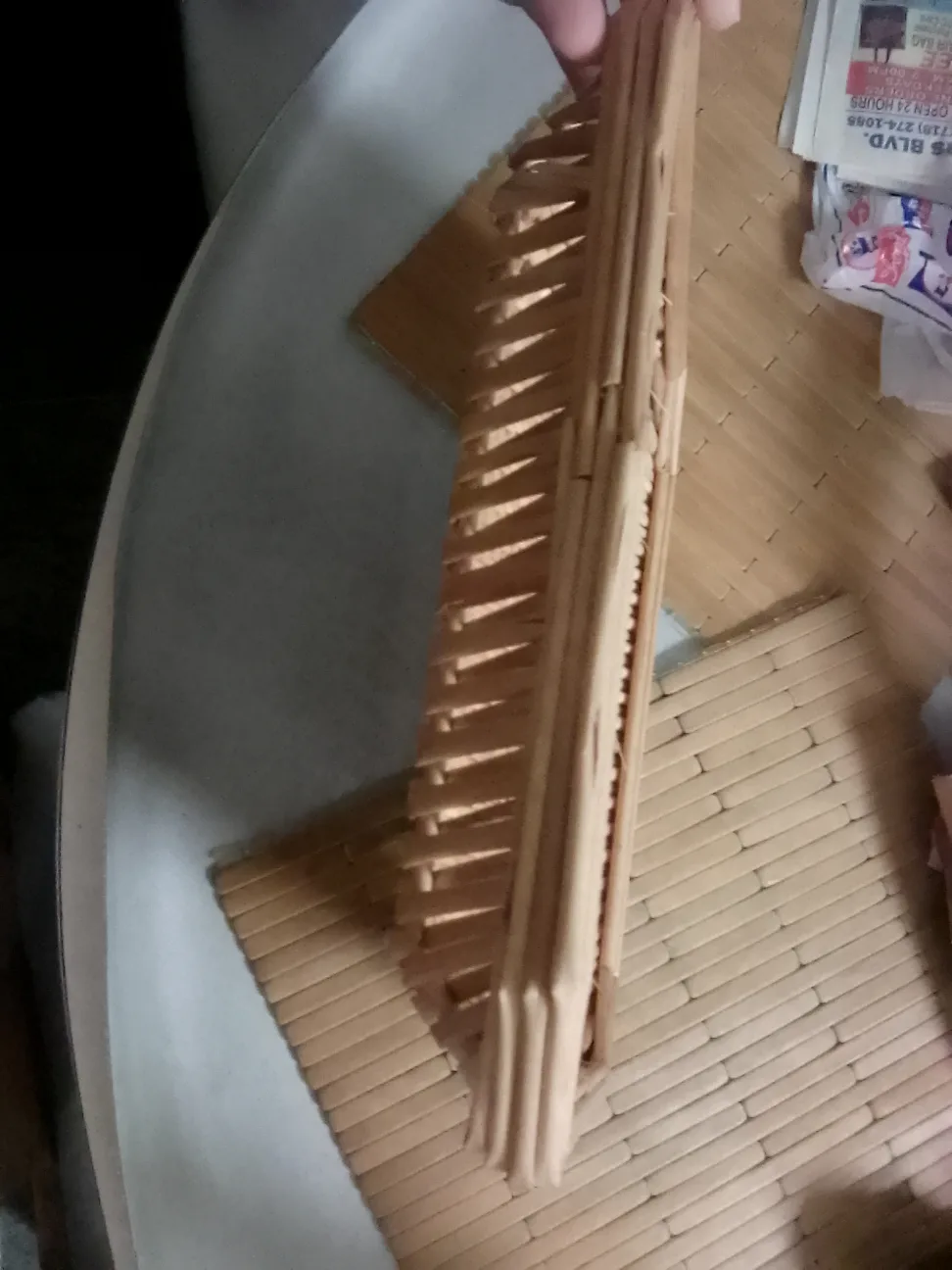 Woven Wicker Tray #freecycle image indicator(3)