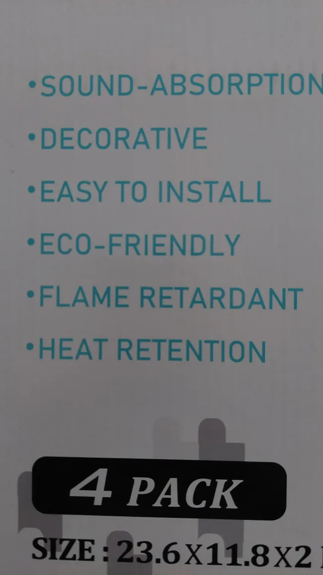 UM Acoustics Glass Fiber Acoustic Panels (4 Pack) image indicator(2)