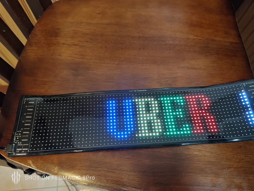 LED Matrix Panel Display Screen with App Control image indicator(3)