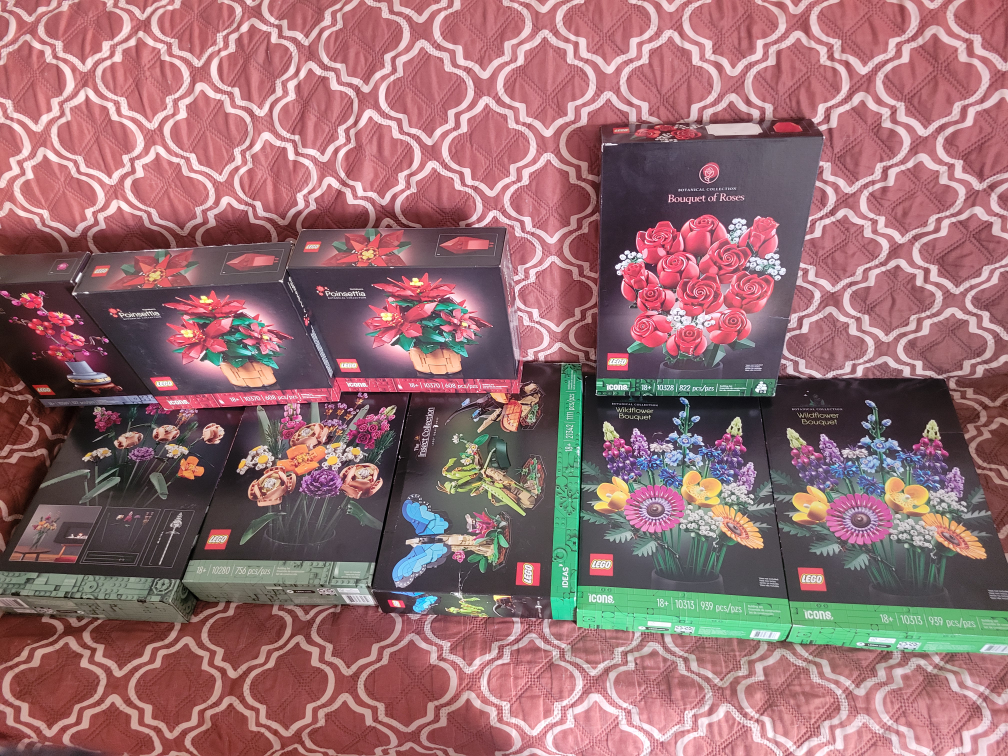 Huge LEGO Lot - Botanicals, Technic, Star Wars, Harry Potter - photo 2