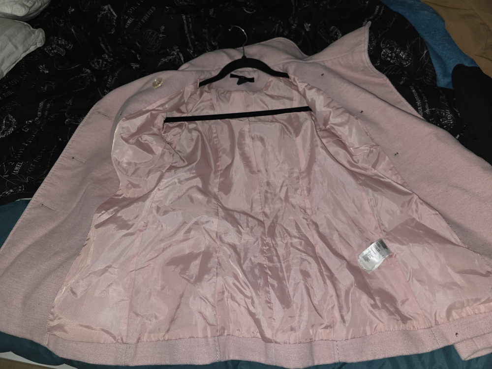 H&M Pink Peacoat - Size 2 - photo 5