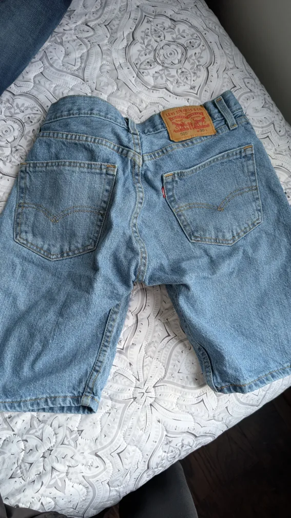 Levi's 505 Regular Fit Denim Shorts image indicator(2)