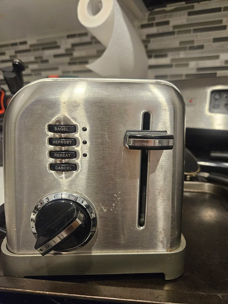 Used Two-Slice Stainless Steel Toaster thumbnail