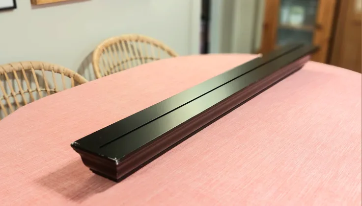 Pottery Barn Crown Molding Style Picture Ledge image indicator(3)