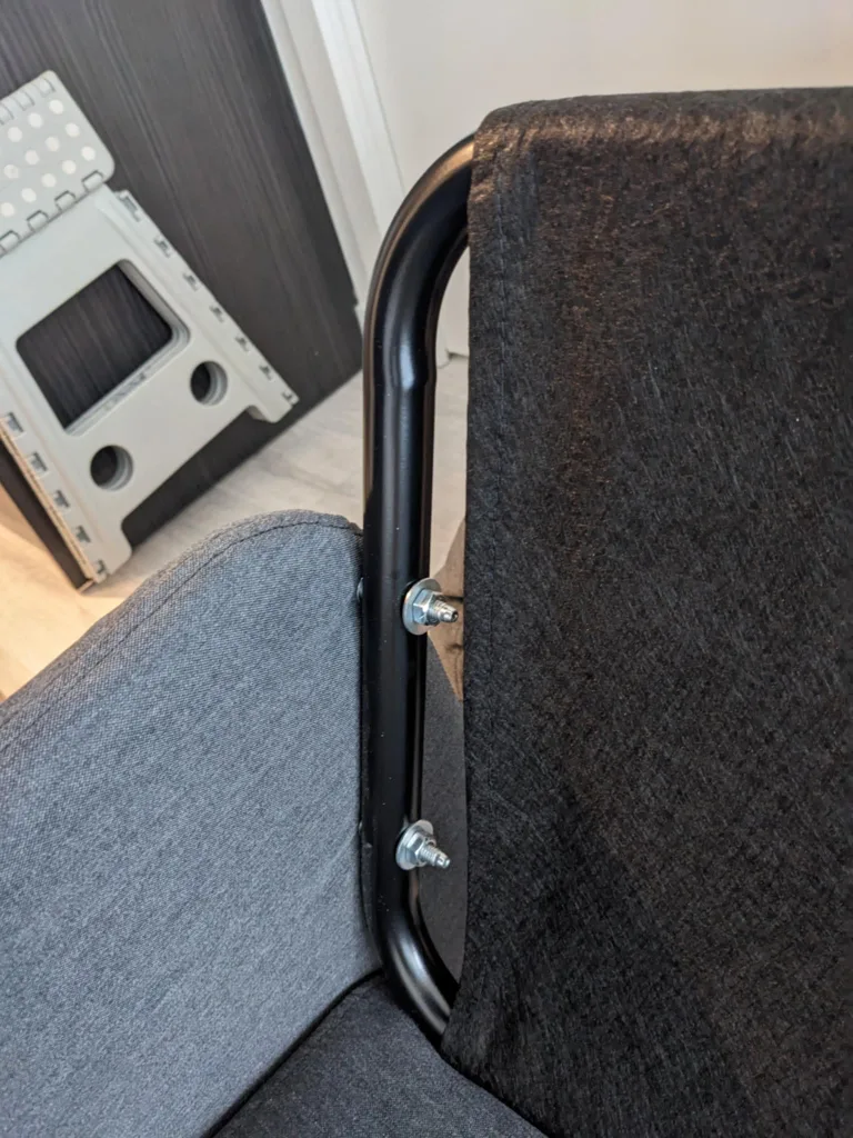 IKEA Dark Grey Two-Seater Sofa image indicator(7)