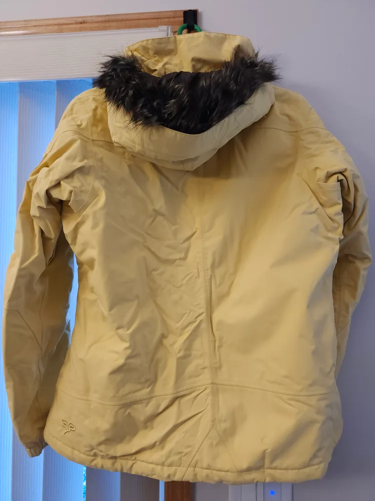 Women's The North Face Ski Jacket - Size M - Yellow image indicator(2)