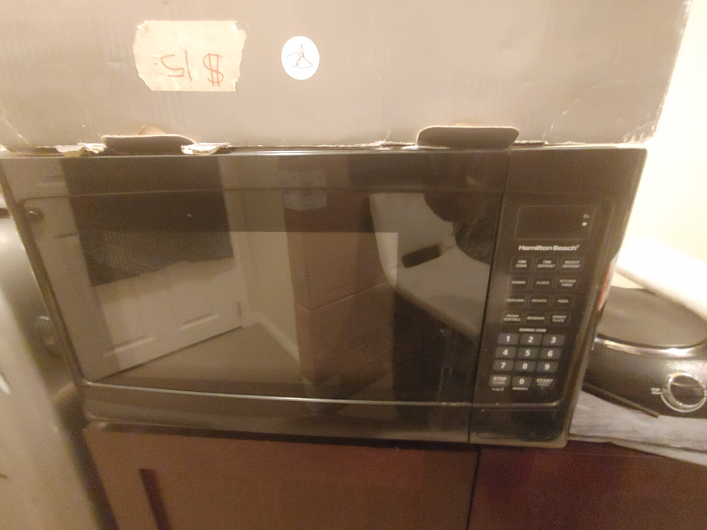 Hamilton Beach Black Microwave