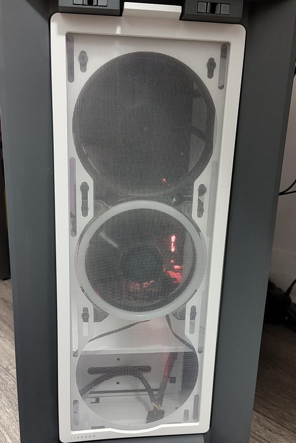Corsair 4000D Airflow White PC Case - photo 4