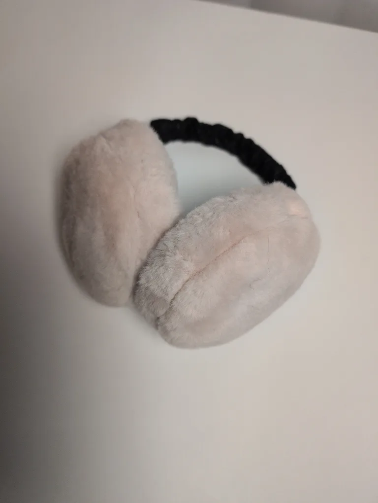 Light Pink Fluffy Earmuffs #freecycle thumbnail