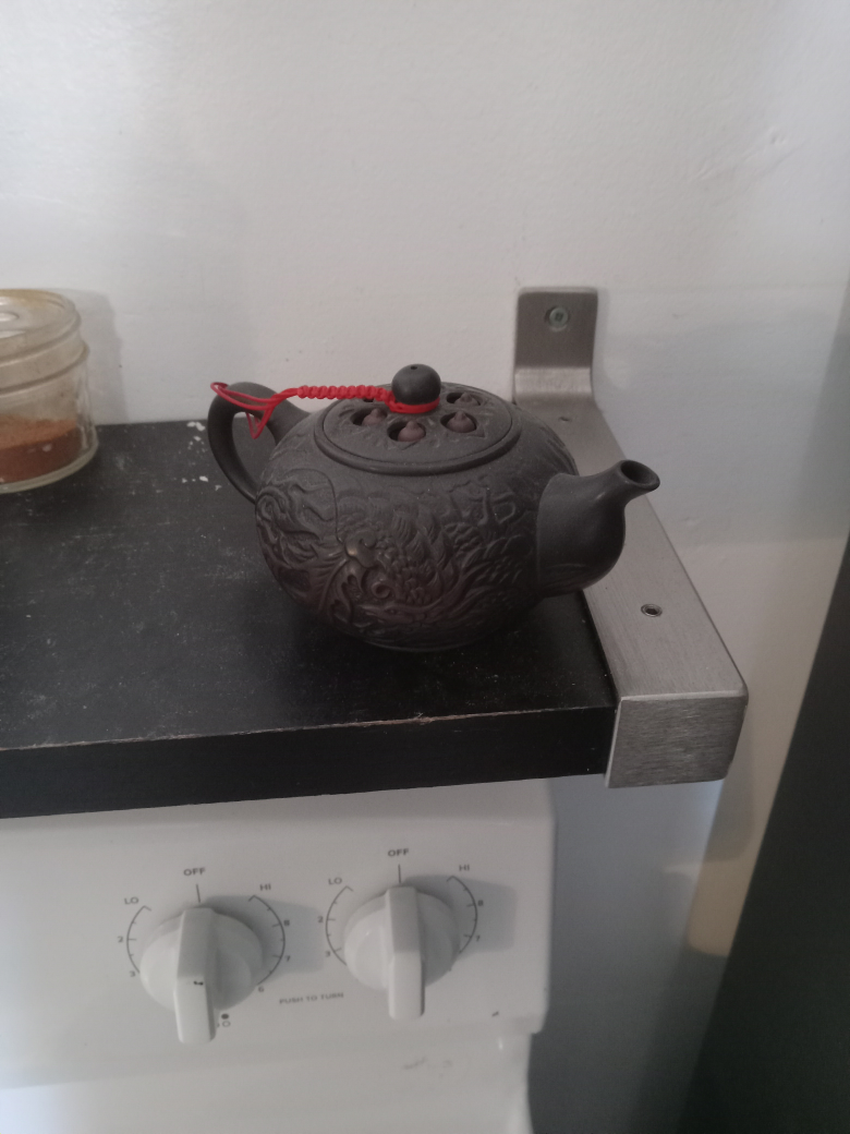 Small Dark Brown Teapot