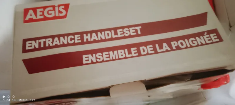 New Aegis Gold Entrance Handle Set thumbnail