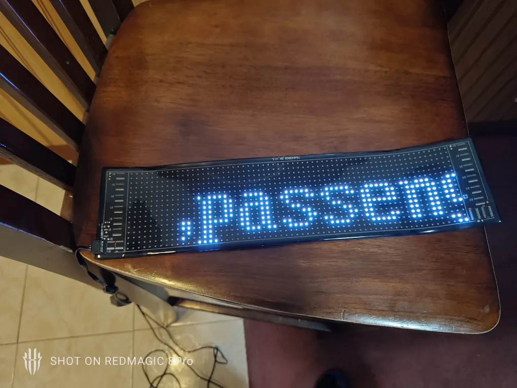 LED Matrix Panel Display Screen with App Control image indicator(2)