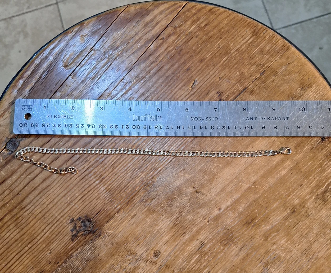 Golden Chain Anklet Bracelet image indicator(2)