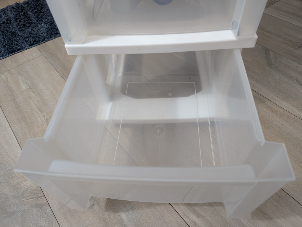 White 4-Drawer Rolling Storage Unit - photo 4
