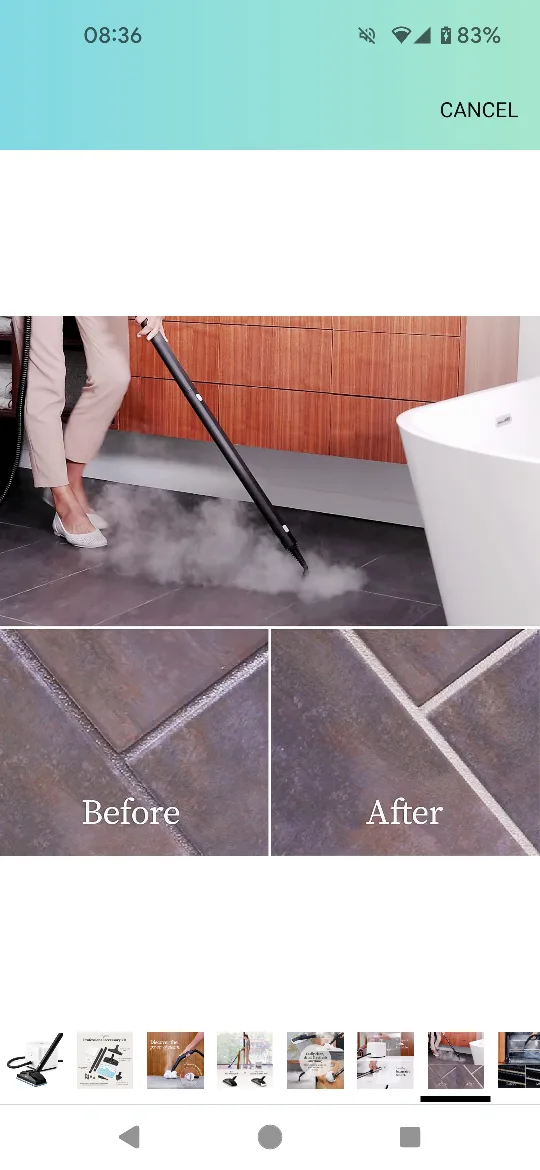 Dupray Neat Steam Cleaner with 17-Piece Accessory Kit image indicator(3)